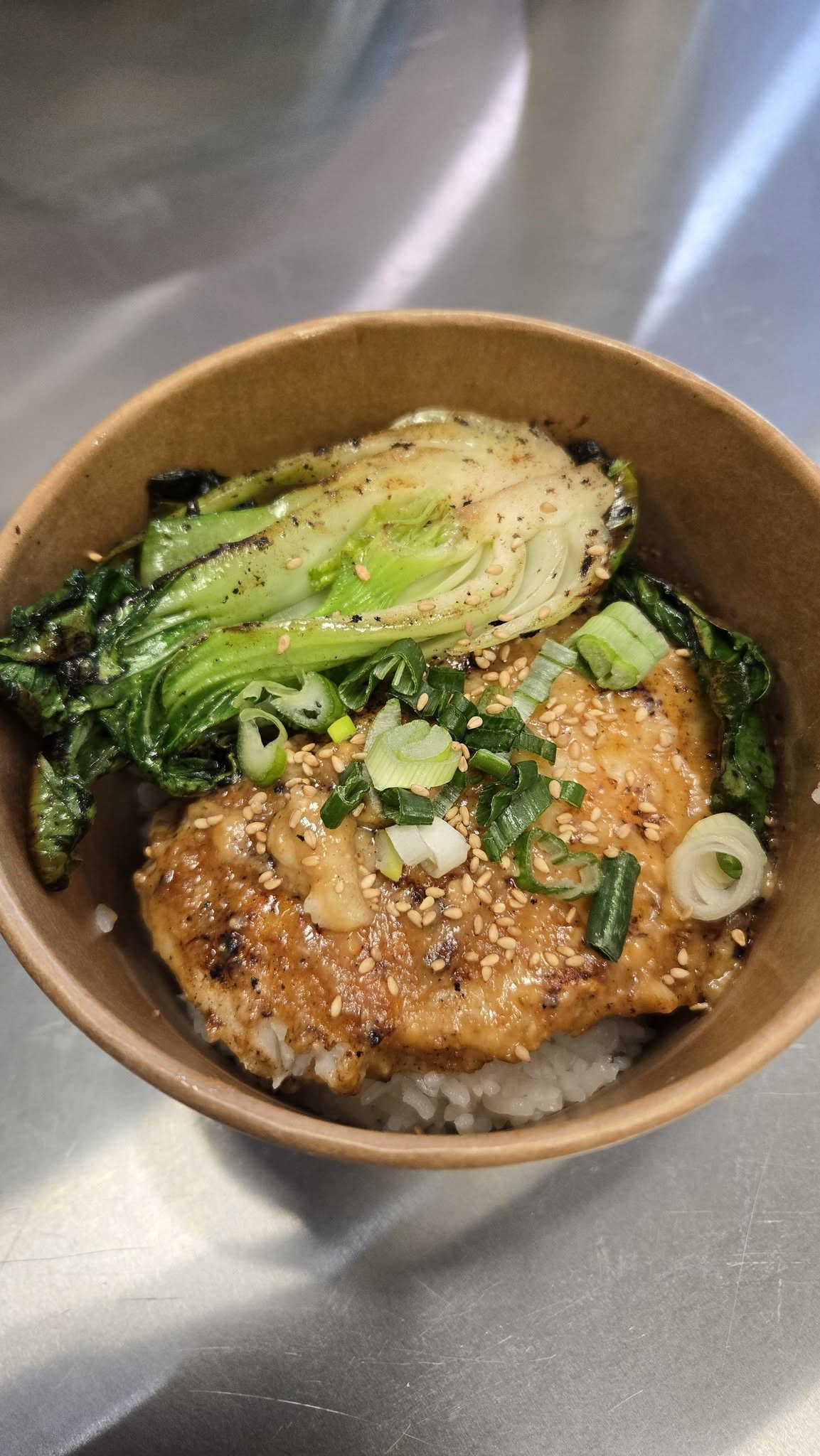 Kitchen made rice bowl